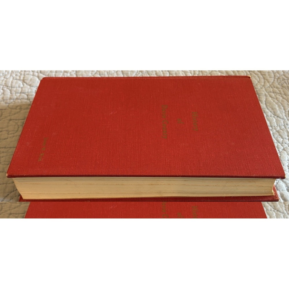 History of Davie County James Wall, North Carolina HC 1969 Signed - Picture 5 of 14